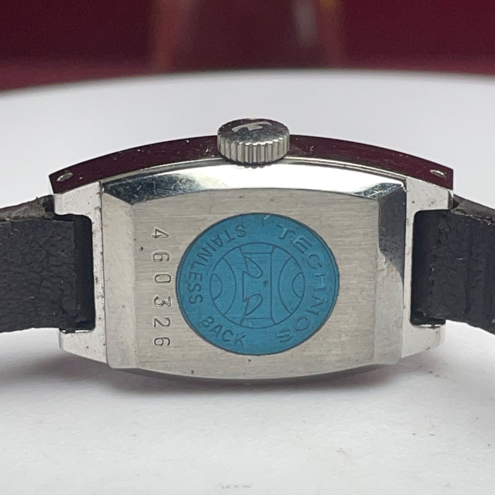 未使用保管品 70s TECHNOS Jewel MADONNA 手巻 スイス製 ヴィンテージ