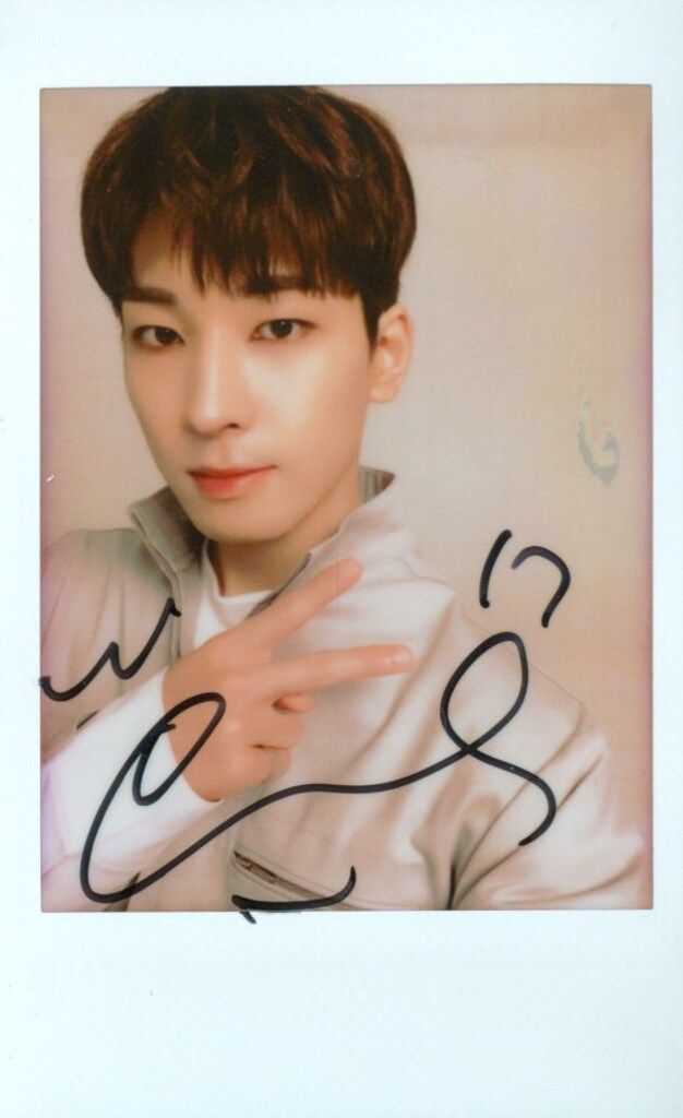 2019 ODE to You IN JAPAN WONWOO 直筆サイン入りチェキ