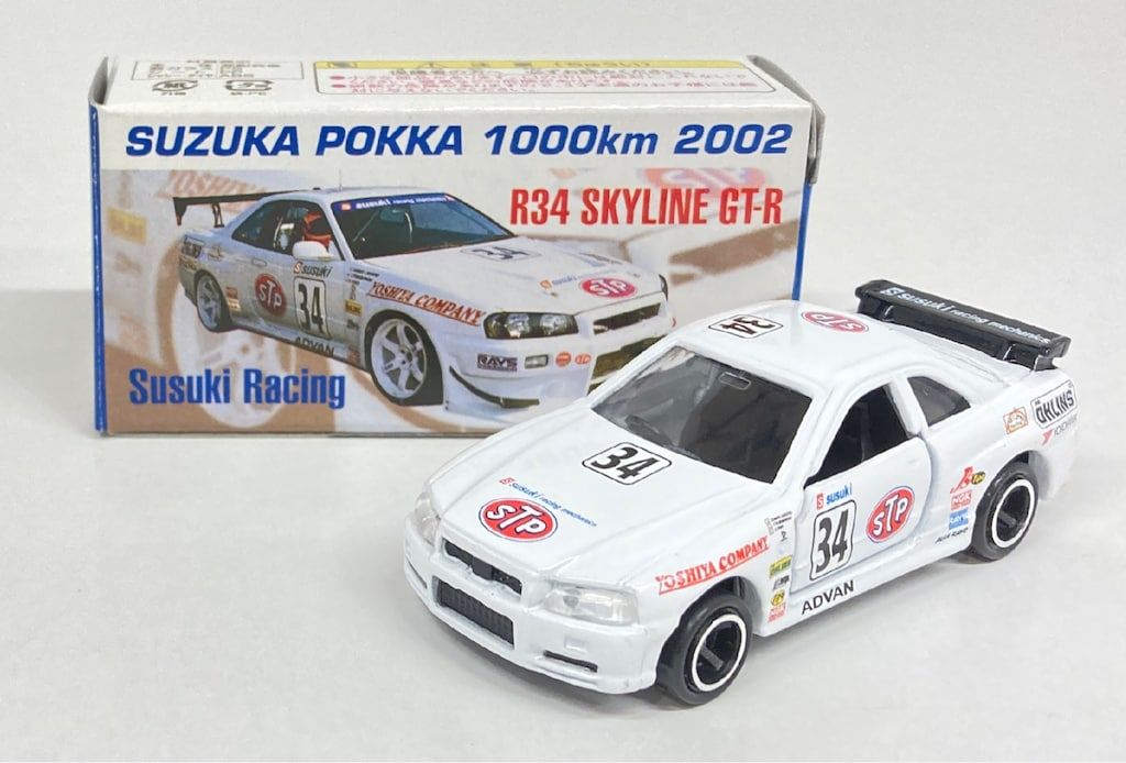 トミー トミカ中国製/アイアイアド特注 Suzuki Racing R34 SKYLINE GT