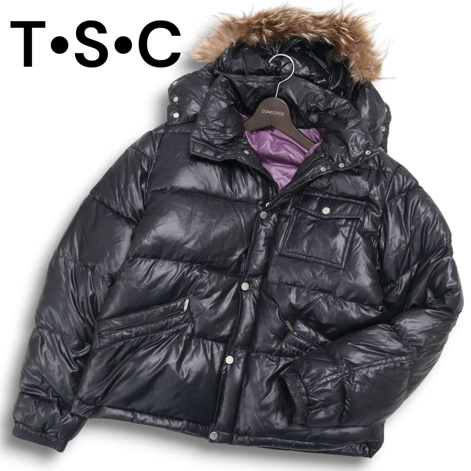 Y2K 00s☆ TSC COUTURE MODO ティーエスシー 秋冬 リアル ファー 