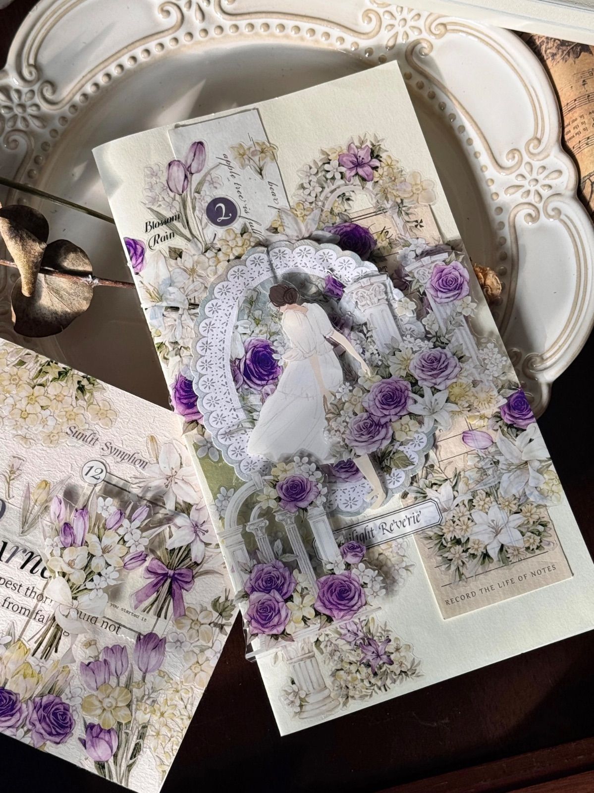 海外マスキングテープ巻売り フラワーセット・パープル 人物マスキングテープ 2511143 紫暮漫野 海外マスキングテープ巻き売り フラワー花 - メルカリ