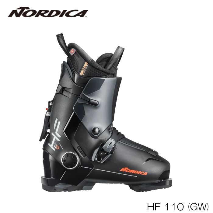 スキーブーツ メンズ 25 26 NORDICA ノルディカ HF 110 GW ハンズフリー リアエントリー スキー靴 日本