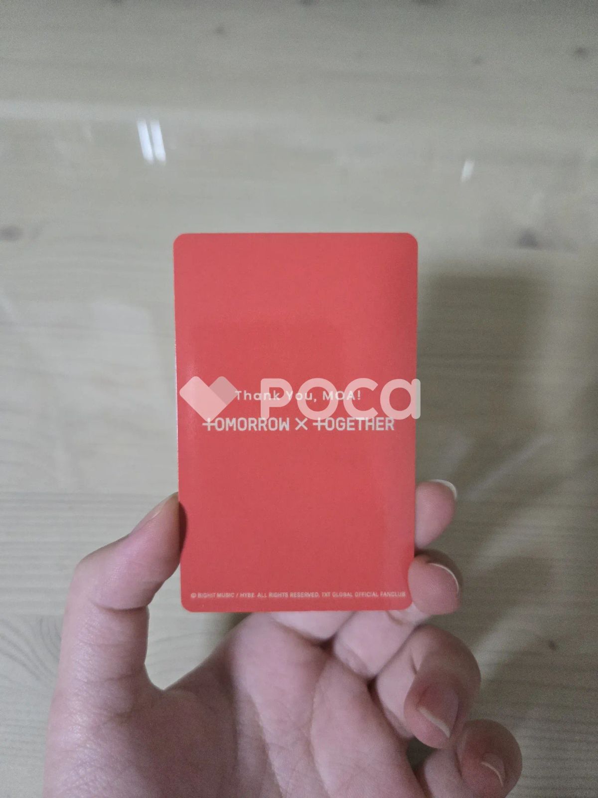 TXT ヨンジュン 2025 FANLIVE PRESENT X TOGETHER MOA Membership JP Booth