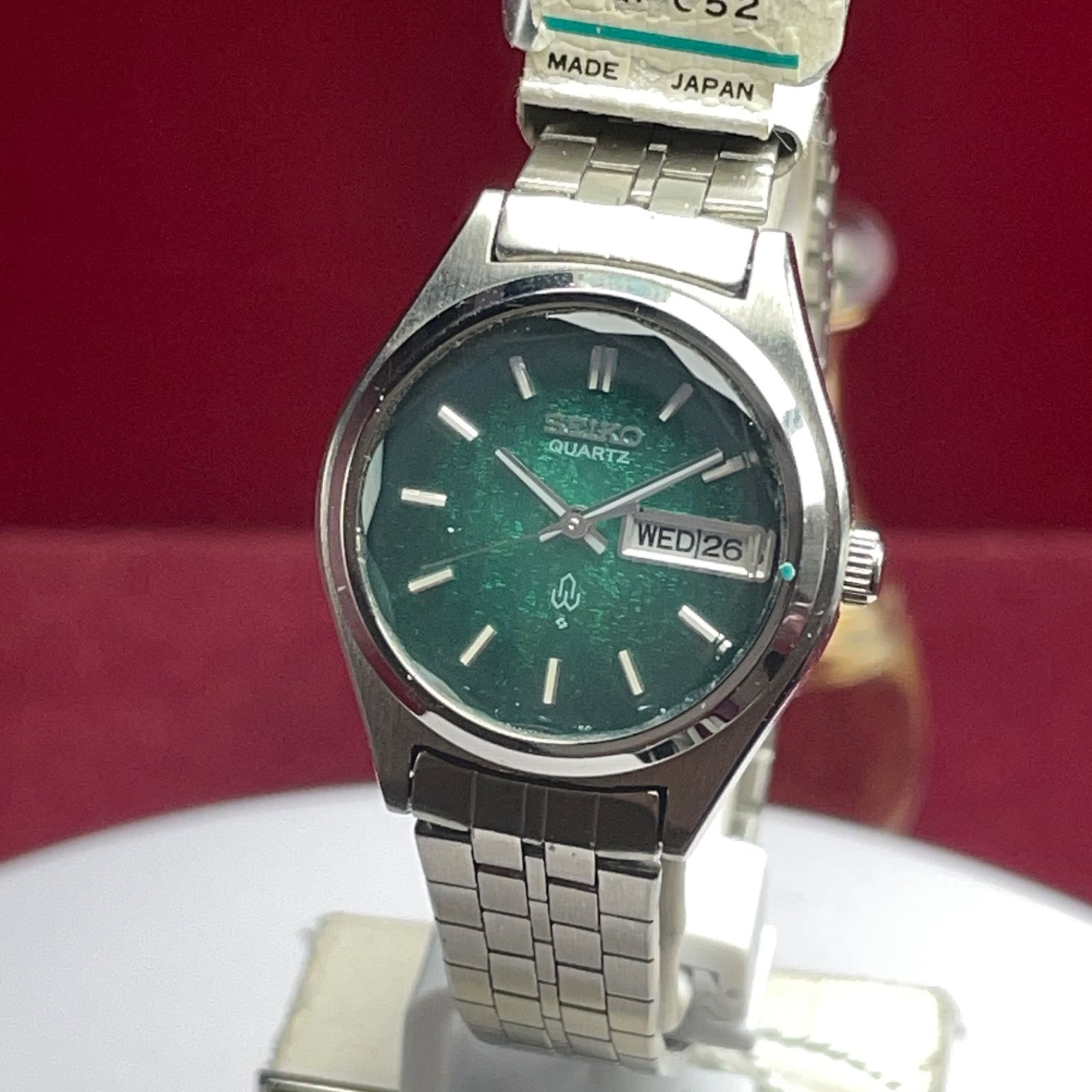 90s 未使用 SEIKO ジョイフル クォーツ 純正SSベルト 電池交換済 90s 未使用 SEIKO ジョイフル クォーツ 純正SSベルト 電池交換済