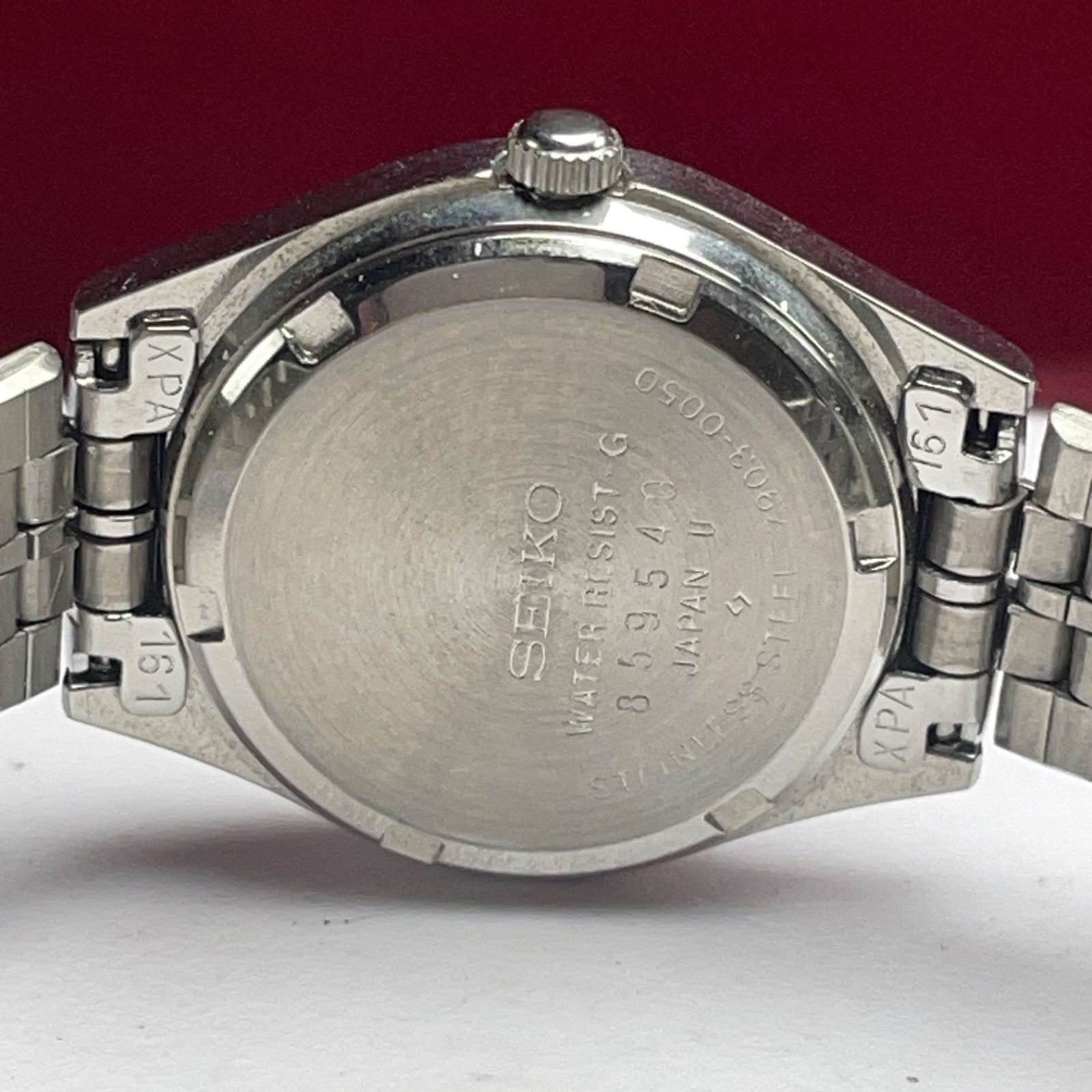 90s 未使用 SEIKO ジョイフル クォーツ 純正SSベルト 電池交換済 90s 未使用 SEIKO ジョイフル クォーツ 純正SSベルト 電池交換済