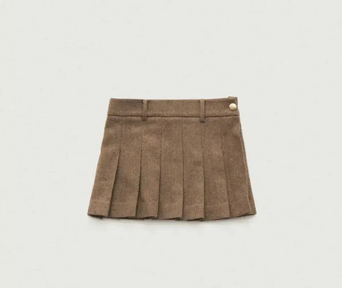 ザ バーネット ヘリンボーン プリーツ スカート