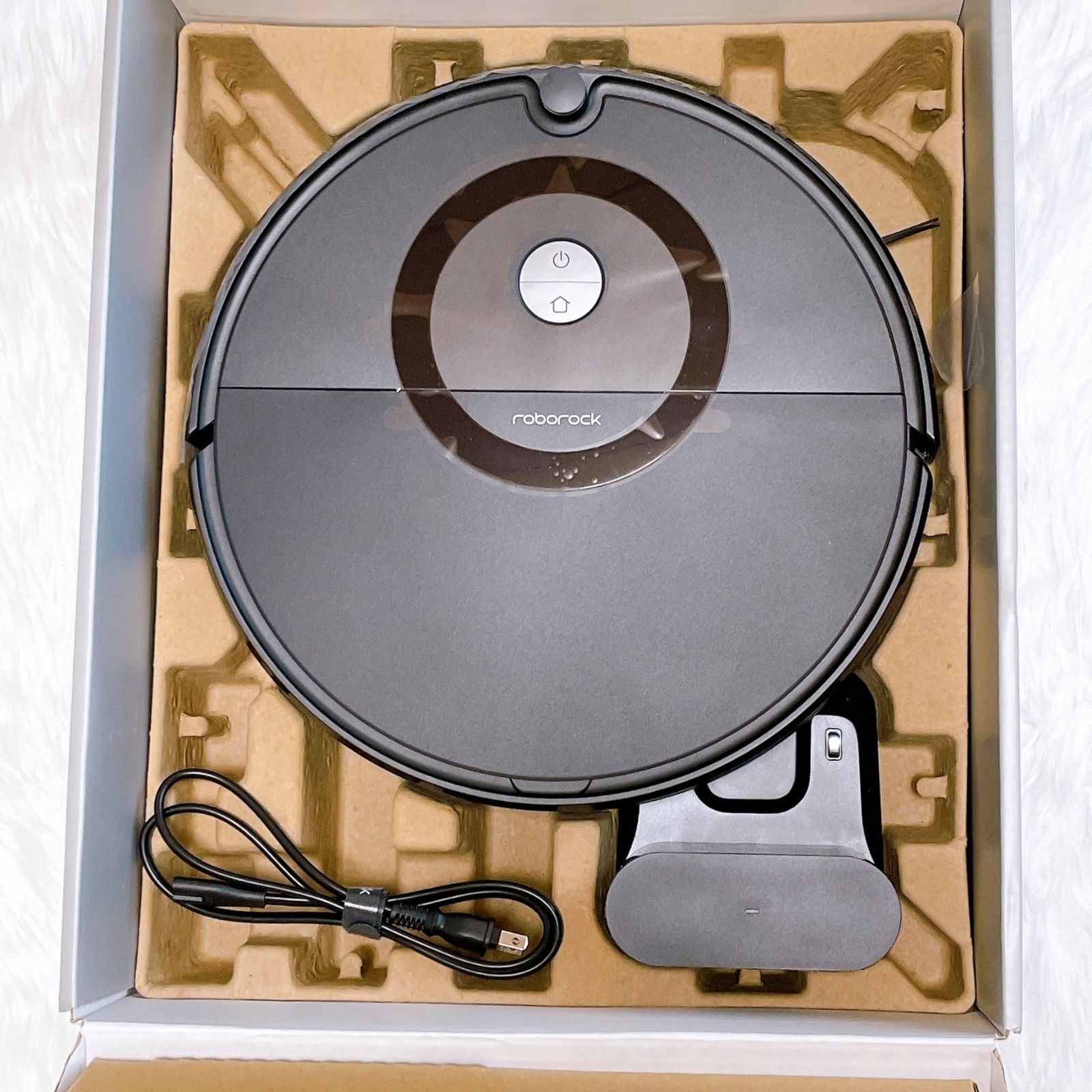 roborock ロボット掃除機 roborock E5 ブラック - メルカリ