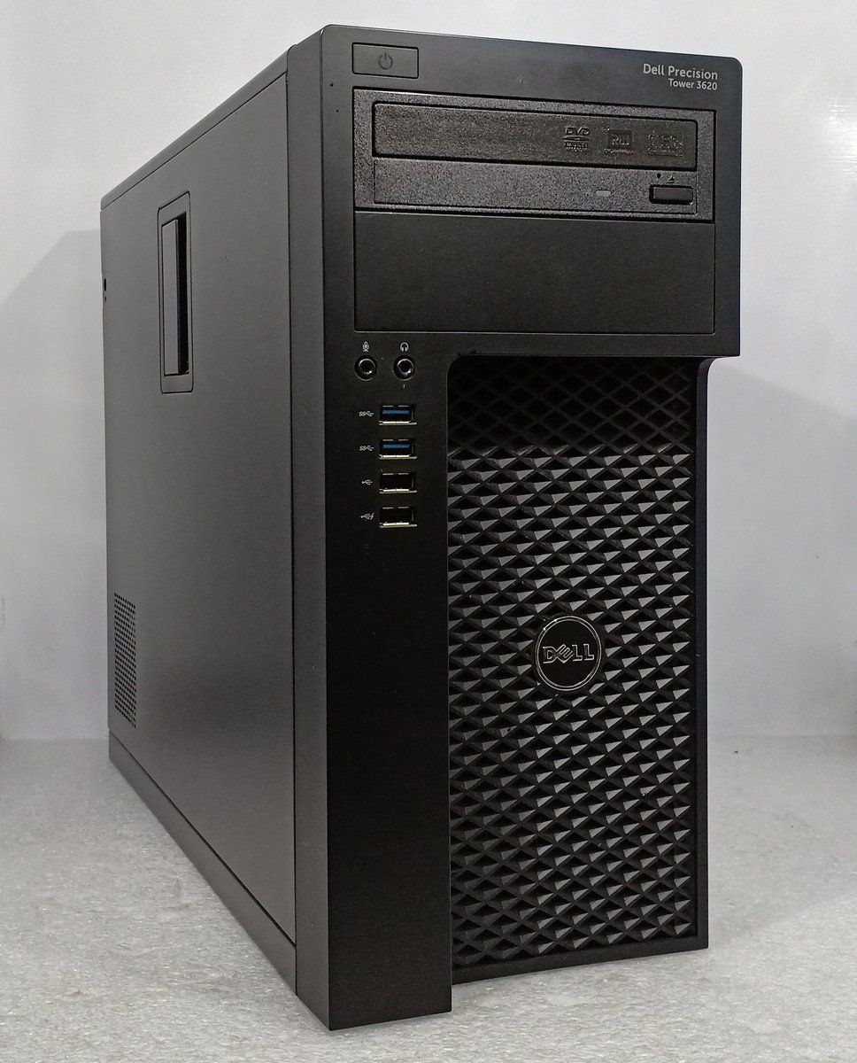 ミニタワーWS DELL Precision Tower 3620 4コア Xeon E 3-1220 v 5 3.0 GHz|16 GB|1 TB SATA*2|DVDマルチ|Quadro K 1200|Windows 10 Pro