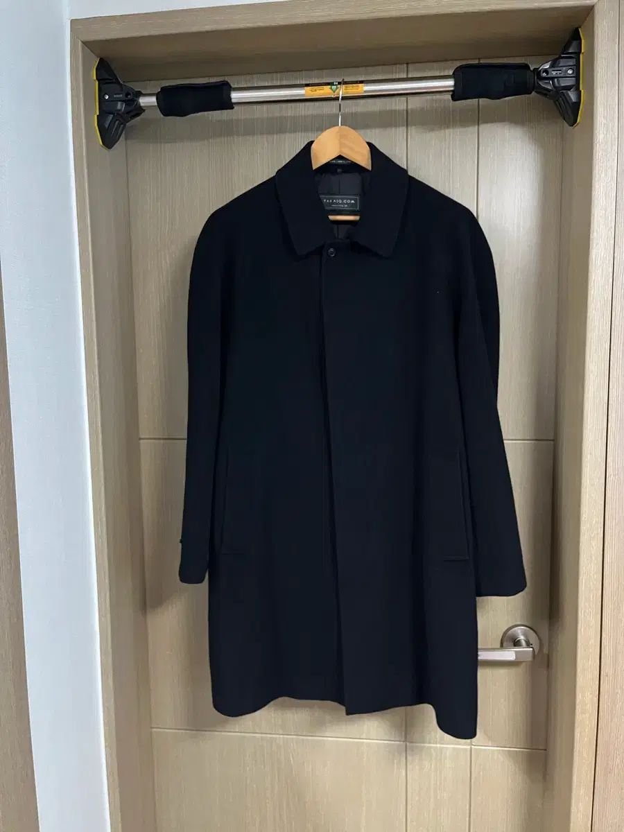 メンズ ウール バルマカーン コート L