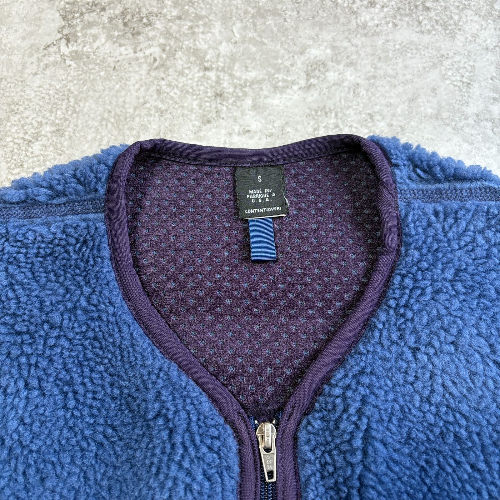 90s USA製 patagonia Aquafur Jacket ② S パタゴニア アクアファー