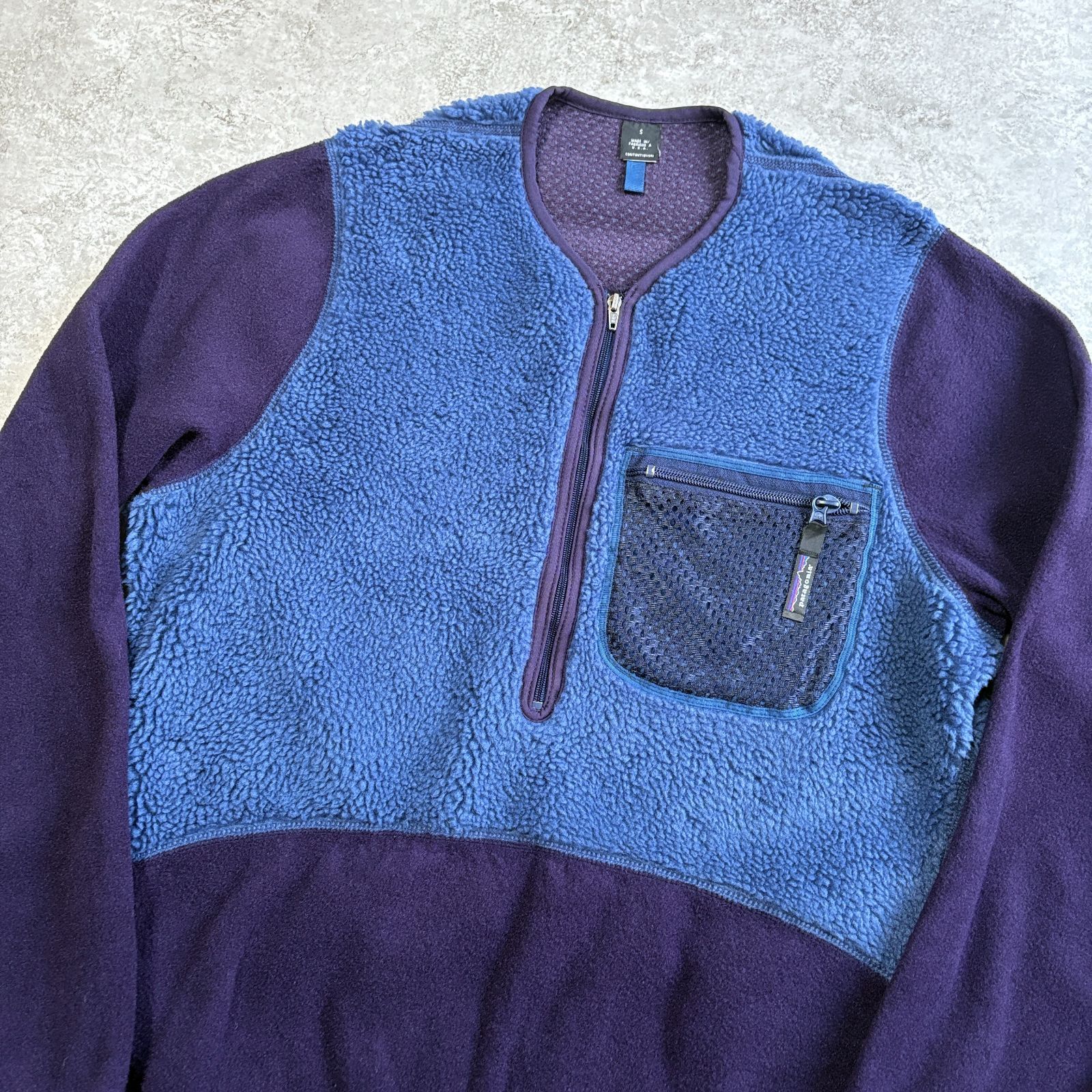 90s USA製 patagonia Aquafur Jacket ② S パタゴニア アクアファー