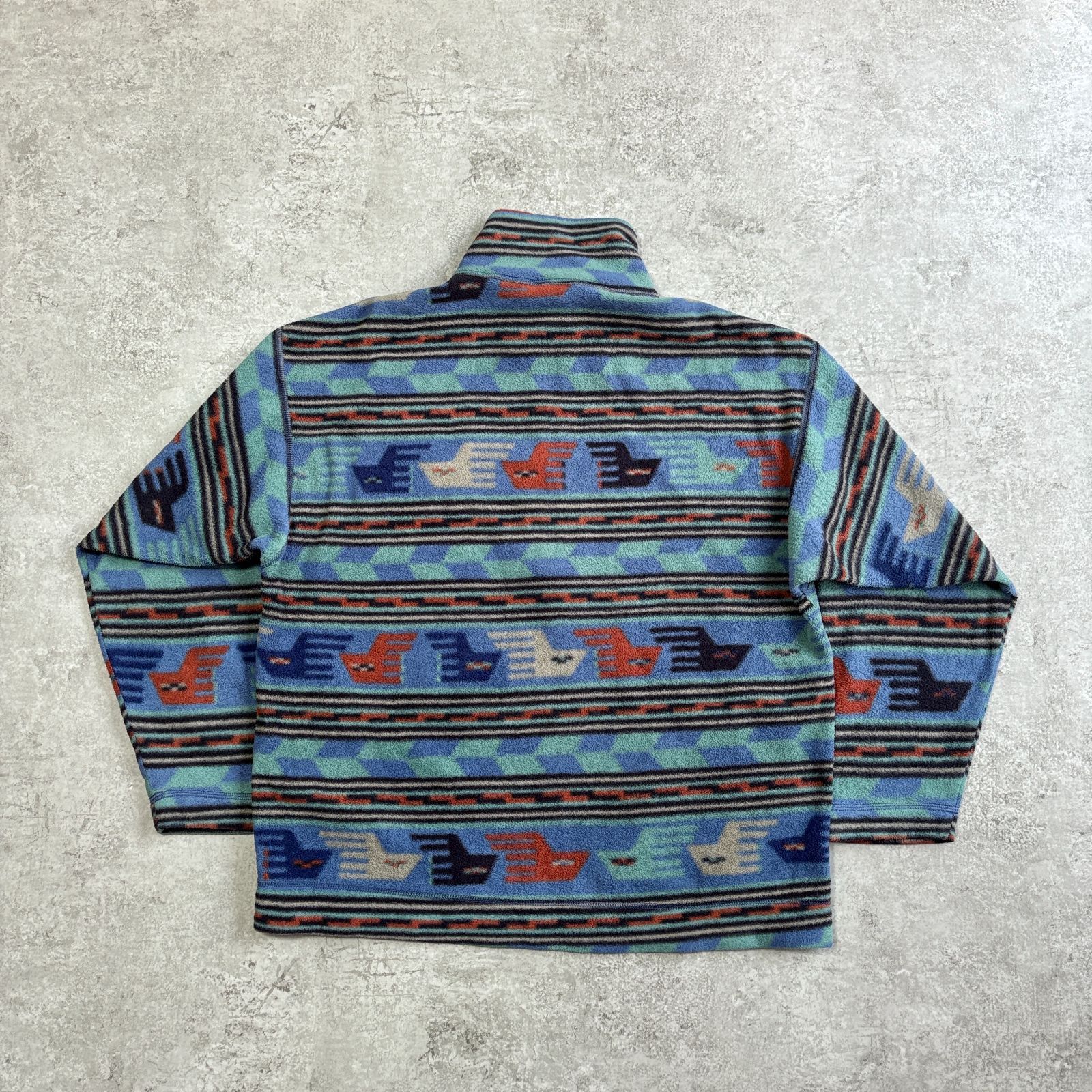 90s 1995年 USA製 patagonia Lightweight Synchilla Half zip Pullover 