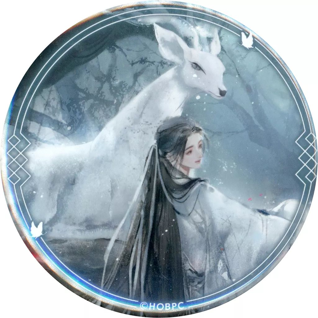 三郎　 缶バッジ 　くじ引き堂　天官賜福　オンラインくじ　 F-6賞 中古】バッジ・ビンズ 謝憐 B 缶バッジ 「くじ引き堂 天官賜福 貮