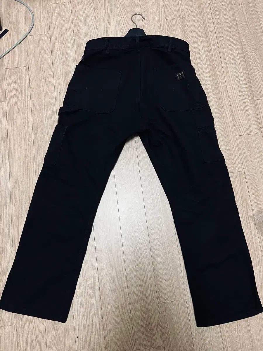 ポロ ラルフローレン ダブルニー ブラック 32 x 30 Carhartt 80 s