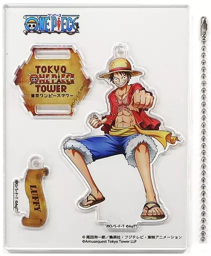 中古】雑貨 モンキー・D・ルフィ キャラクターランキング アクリル