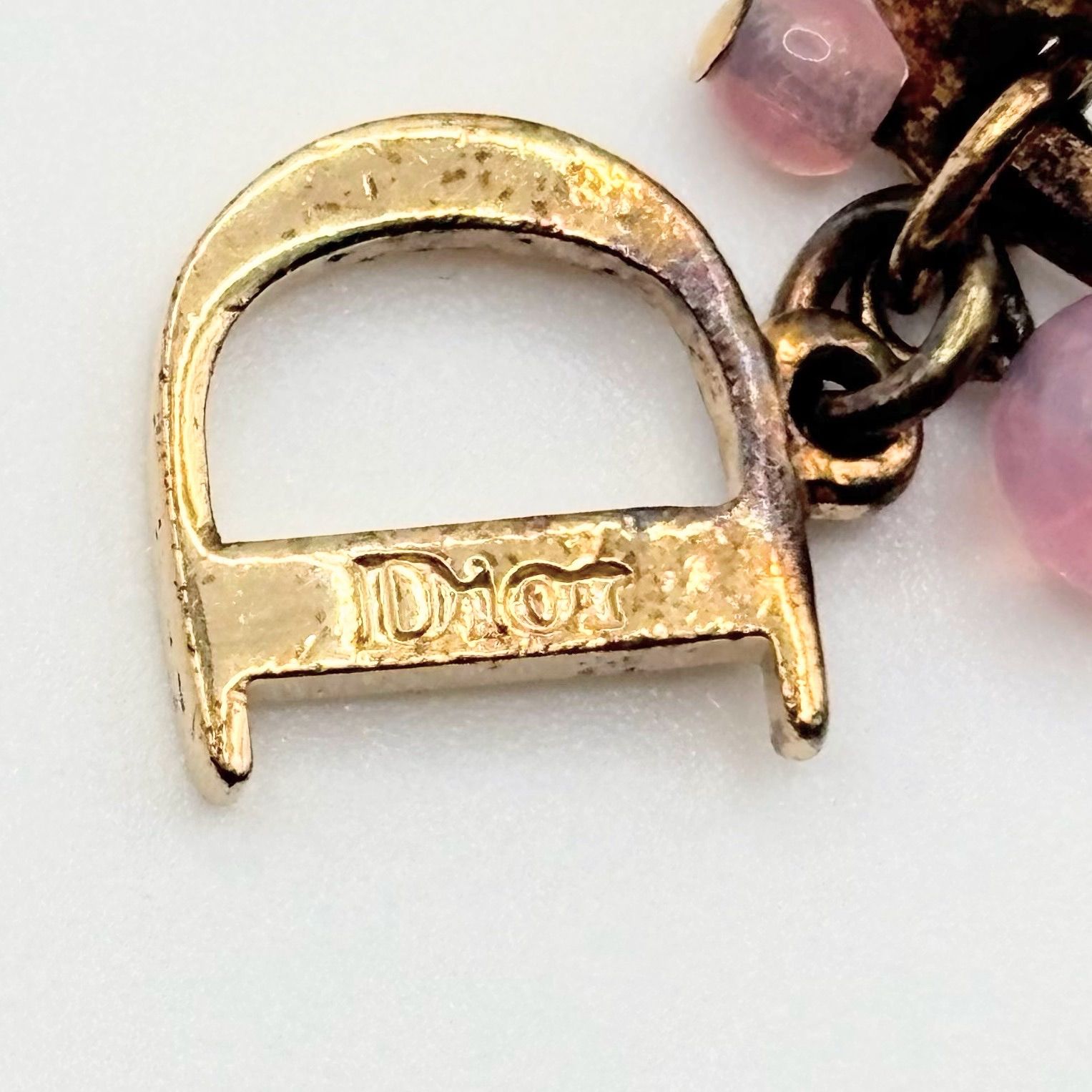 クリスチャンディオール Christian Dior 指輪 7号 Sサイズ ゴールド