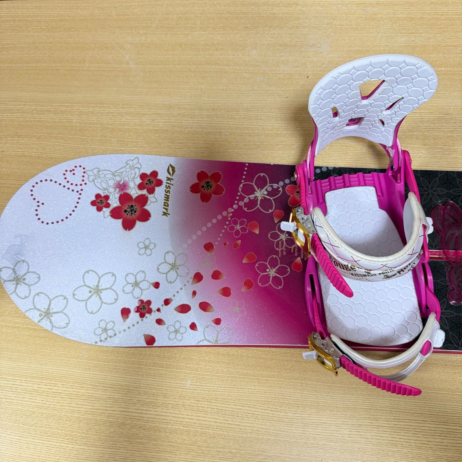 美品 kiss mark キスマーク 初心者オススメ レディース スノーボード3