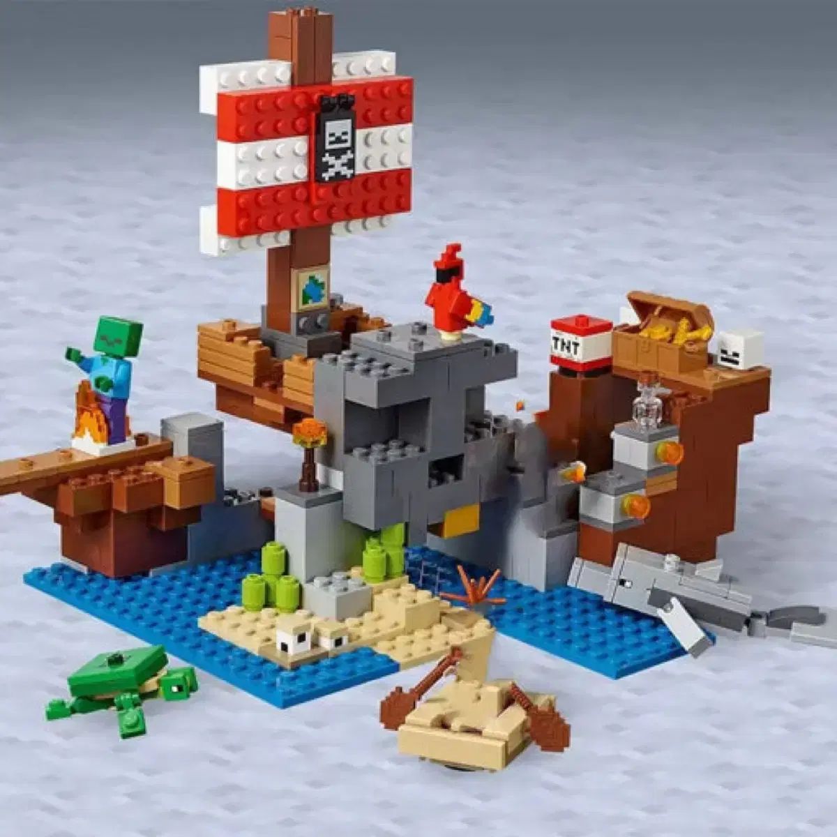 マインクラフト 21152ヘリコプター冒険