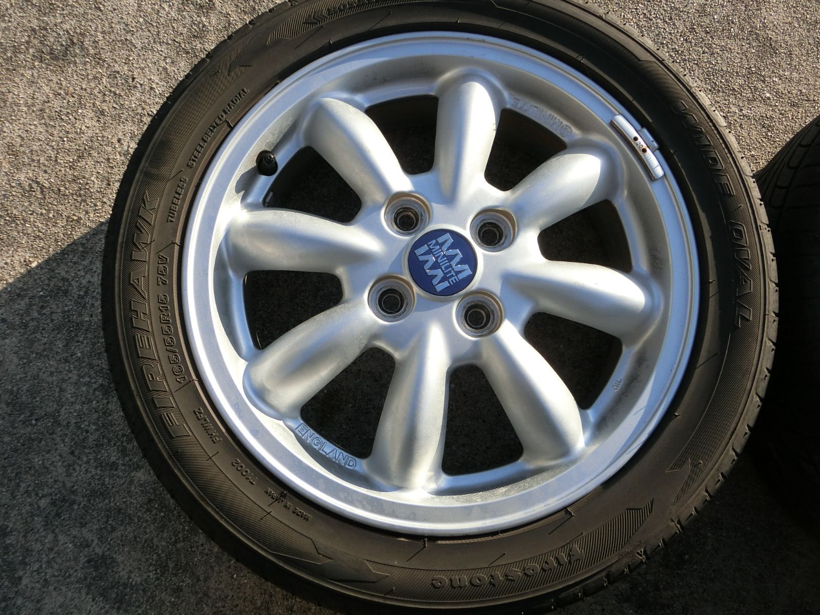 888] ダイハツ純正 ミニライト 15インチ アルミホイール 15×4.5J +45