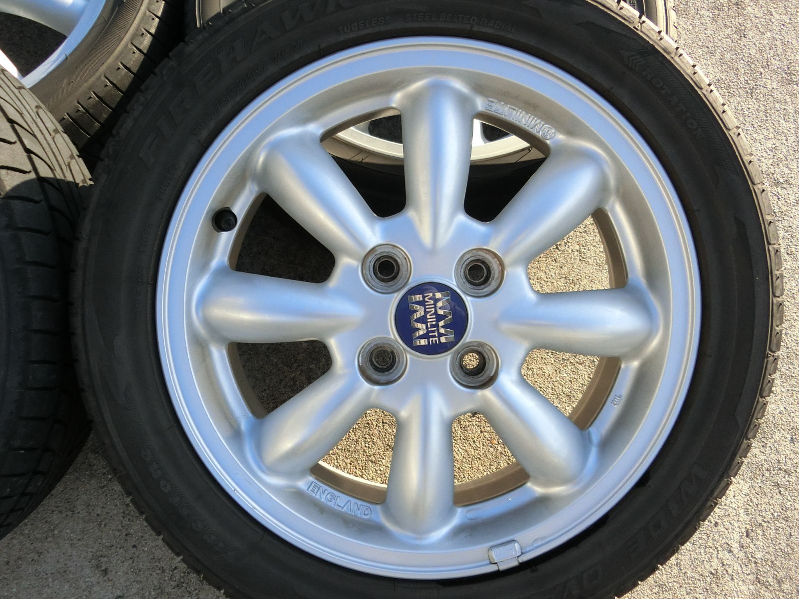 888] ダイハツ純正 ミニライト 15インチ アルミホイール 15×4.5J +45