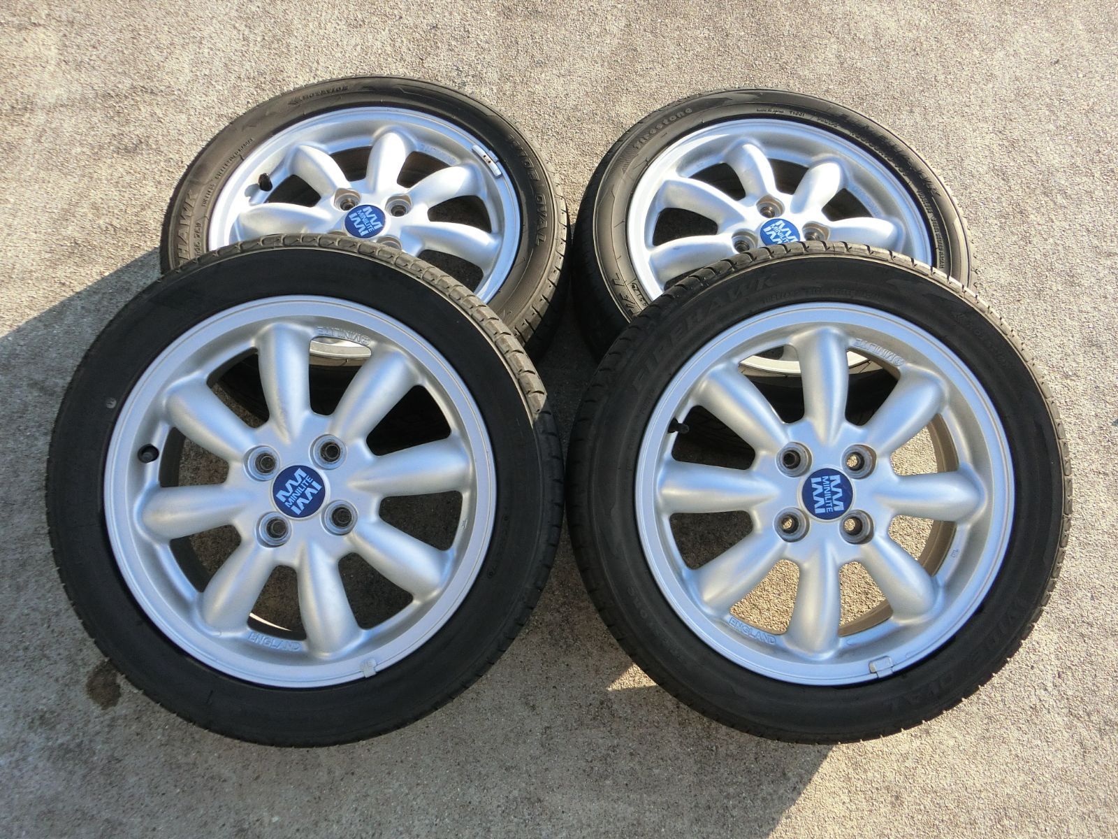 888] ダイハツ純正 ミニライト 15インチ アルミホイール 15×4.5J +45