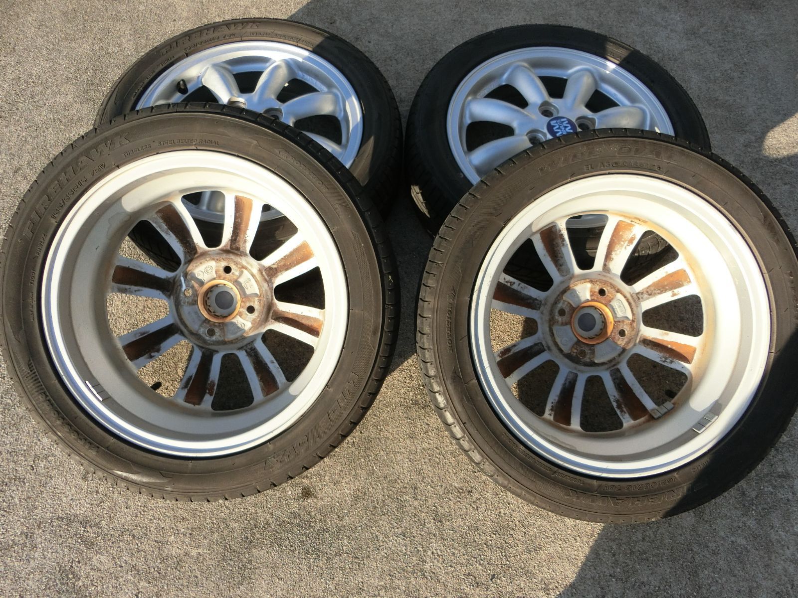 888] ダイハツ純正 ミニライト 15インチ アルミホイール 15×4.5J +45