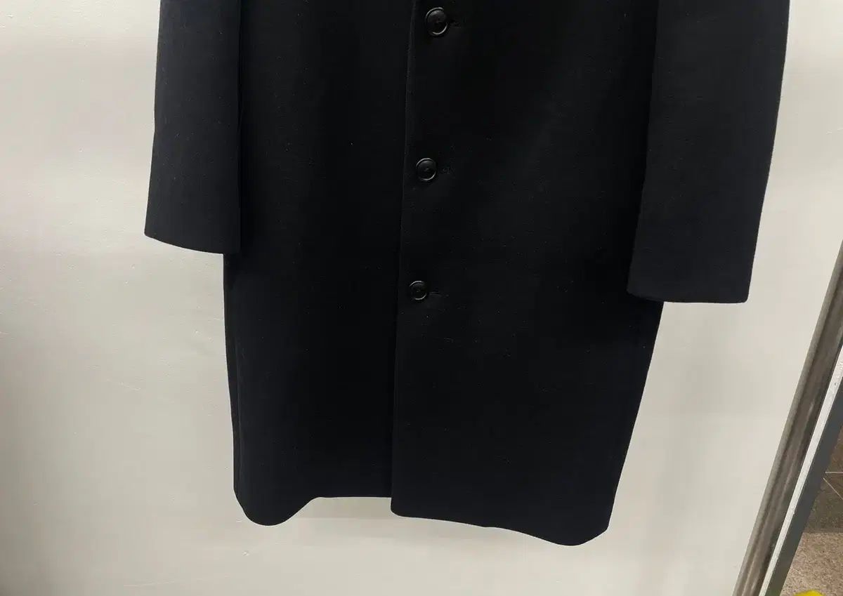 クアー MTRウール カシミア Single コート ブラック Sサイズ