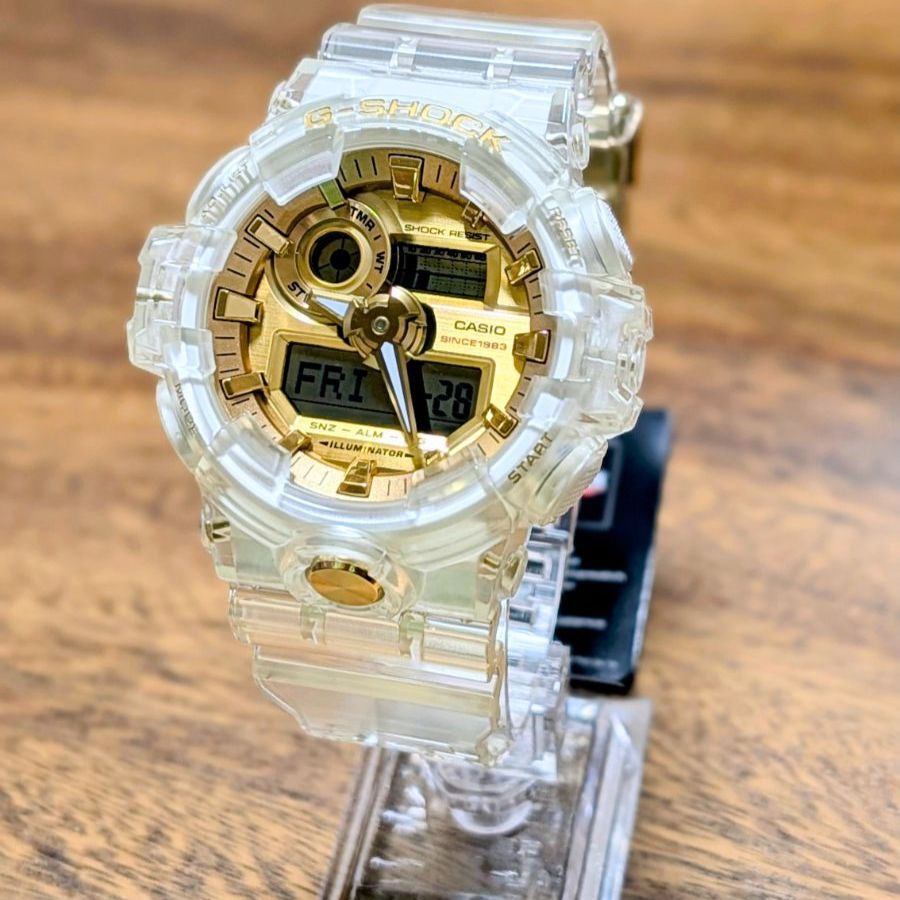 G-SHOCK 新品 現物写真でチェック！ グレイシアゴールド 生産終了
