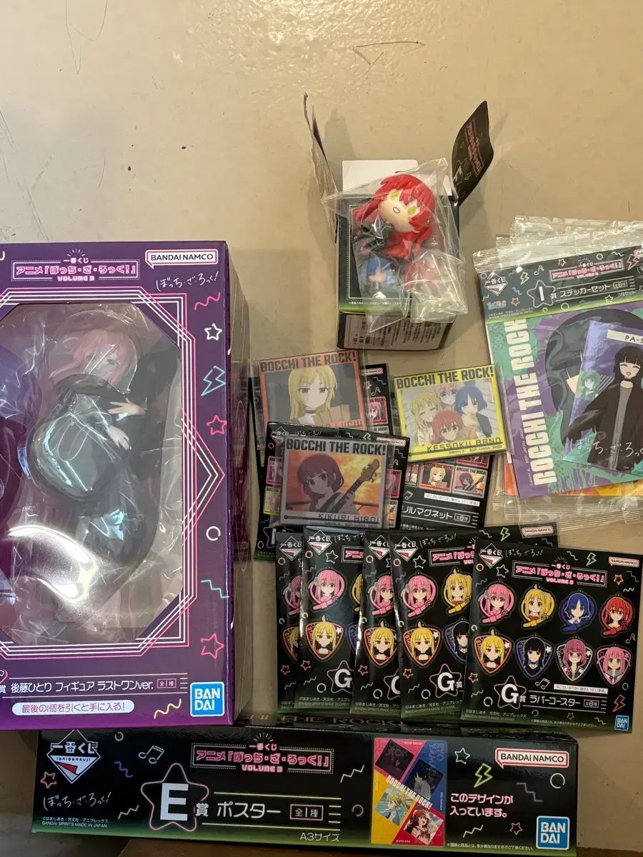 ぼっち ざ ろっく 一番くじ ラストワン 後藤 ひとり フィギュア 下位賞