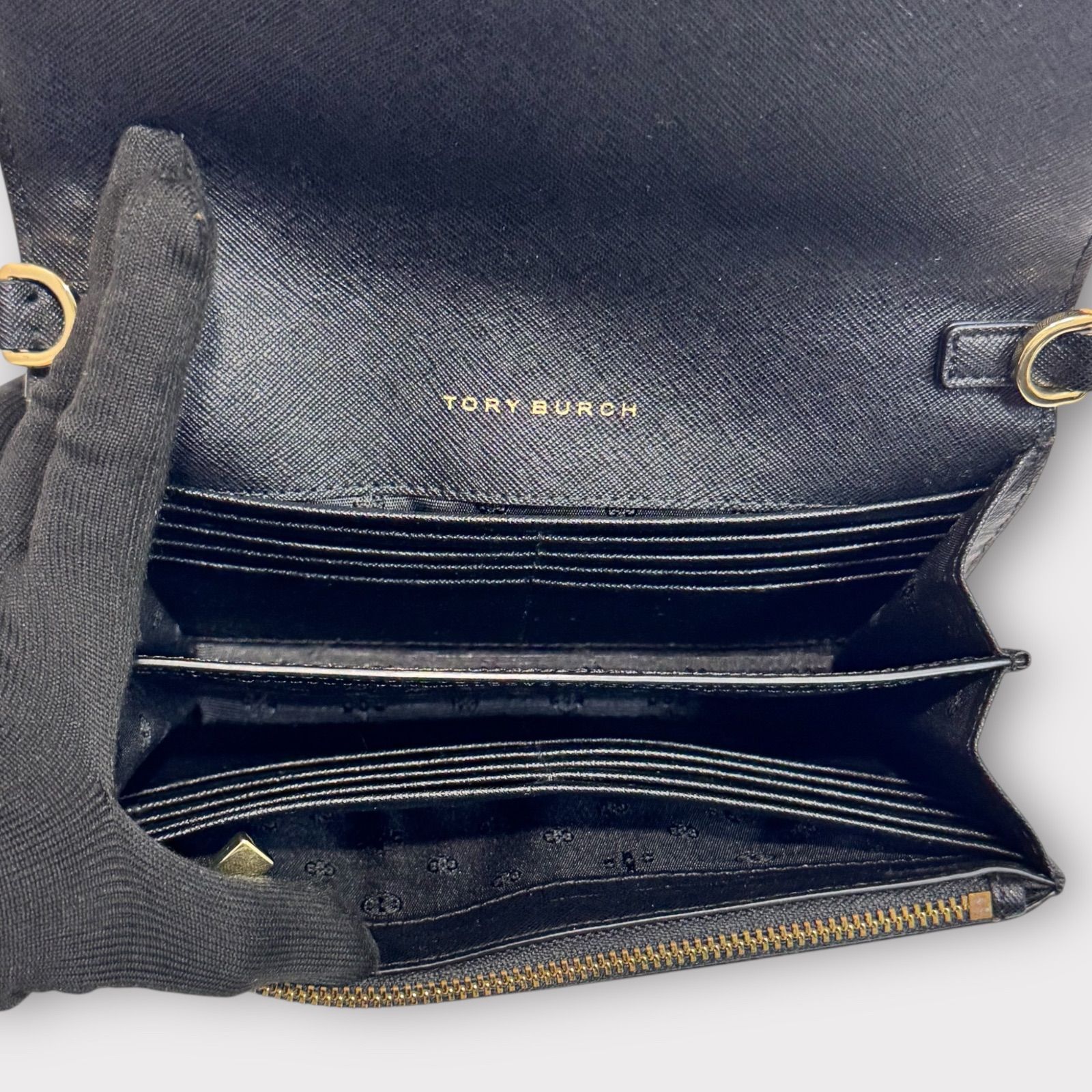 超美品！TORY BURCH トリーバーチ 2way ショルダーバッグ クラッチ 
