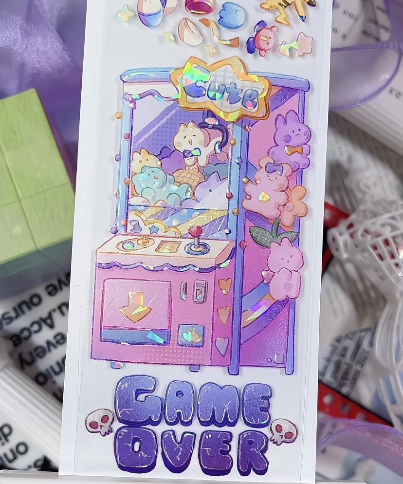 2511154 ゲーム時間 海外マスキングテープ巻き売り 装飾マスキング