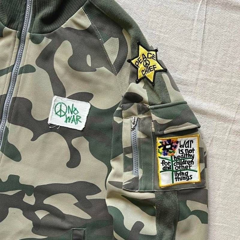 希少 archive アーカイブ古着 カモフラージュ 迷彩 総柄 トラック