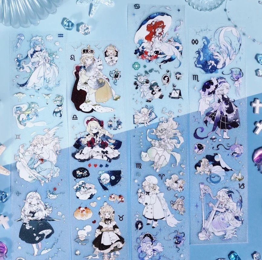 2511155 星原拾光 カット有り海外マスキングテープ巻き売り 人物