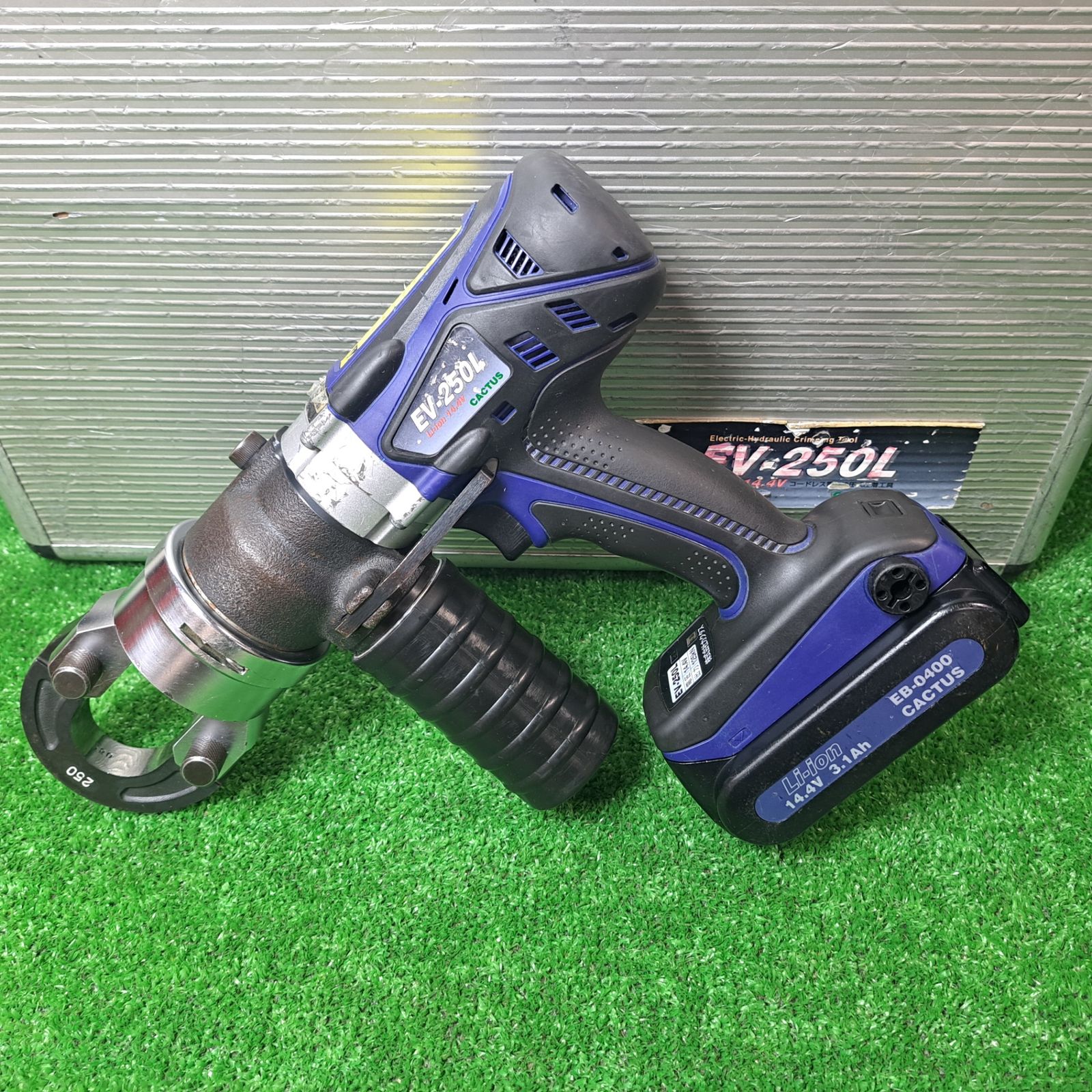 カクタス 電動油圧式圧着工具 EV-250 L 備考必読