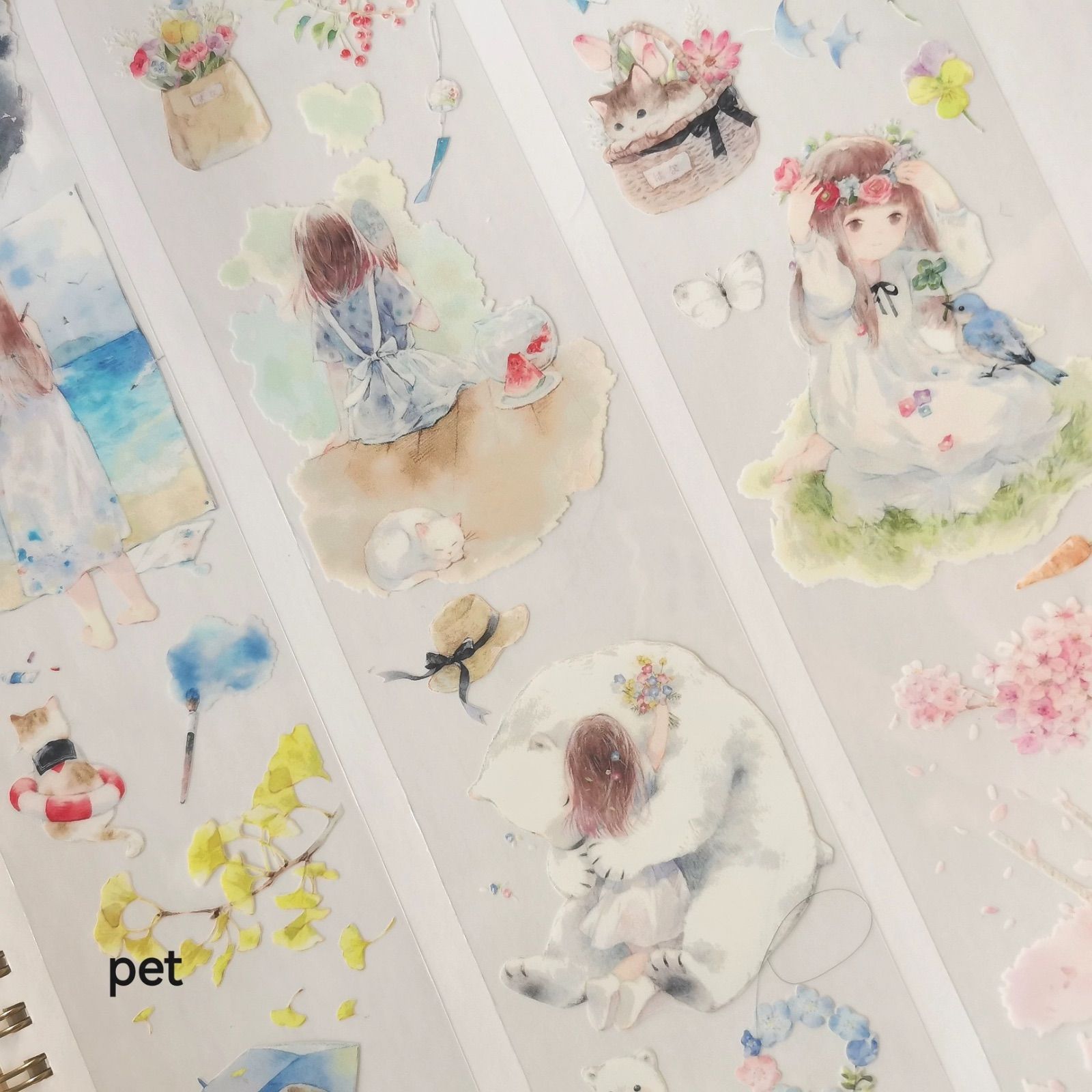 2511156 星星的 苜暖 海外マスキングテープ巻き売り 人物マスキング