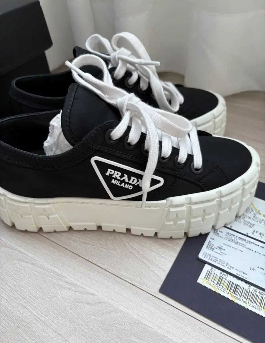 PRADA ギャバジン スニーカー 35