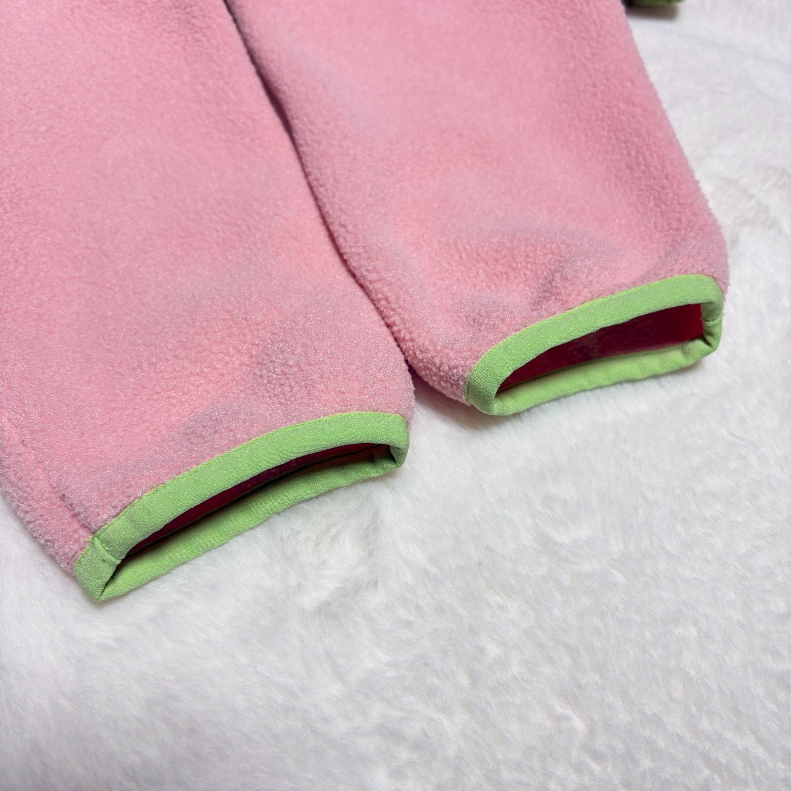 Patagonia パタゴニア シンチラ フリース XL キッズ ピンク×レッド 