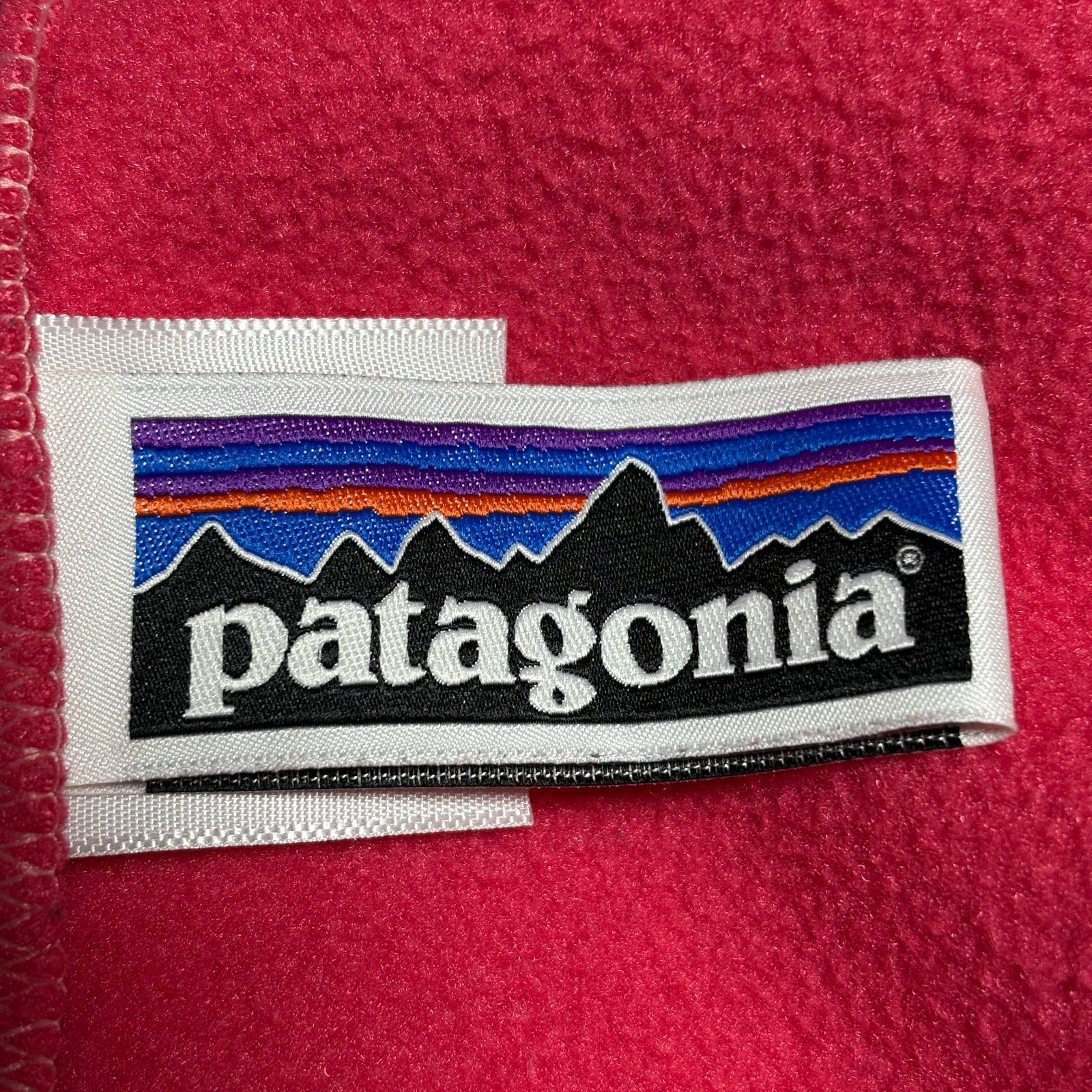 Patagonia パタゴニア シンチラ フリース XL キッズ ピンク×レッド 