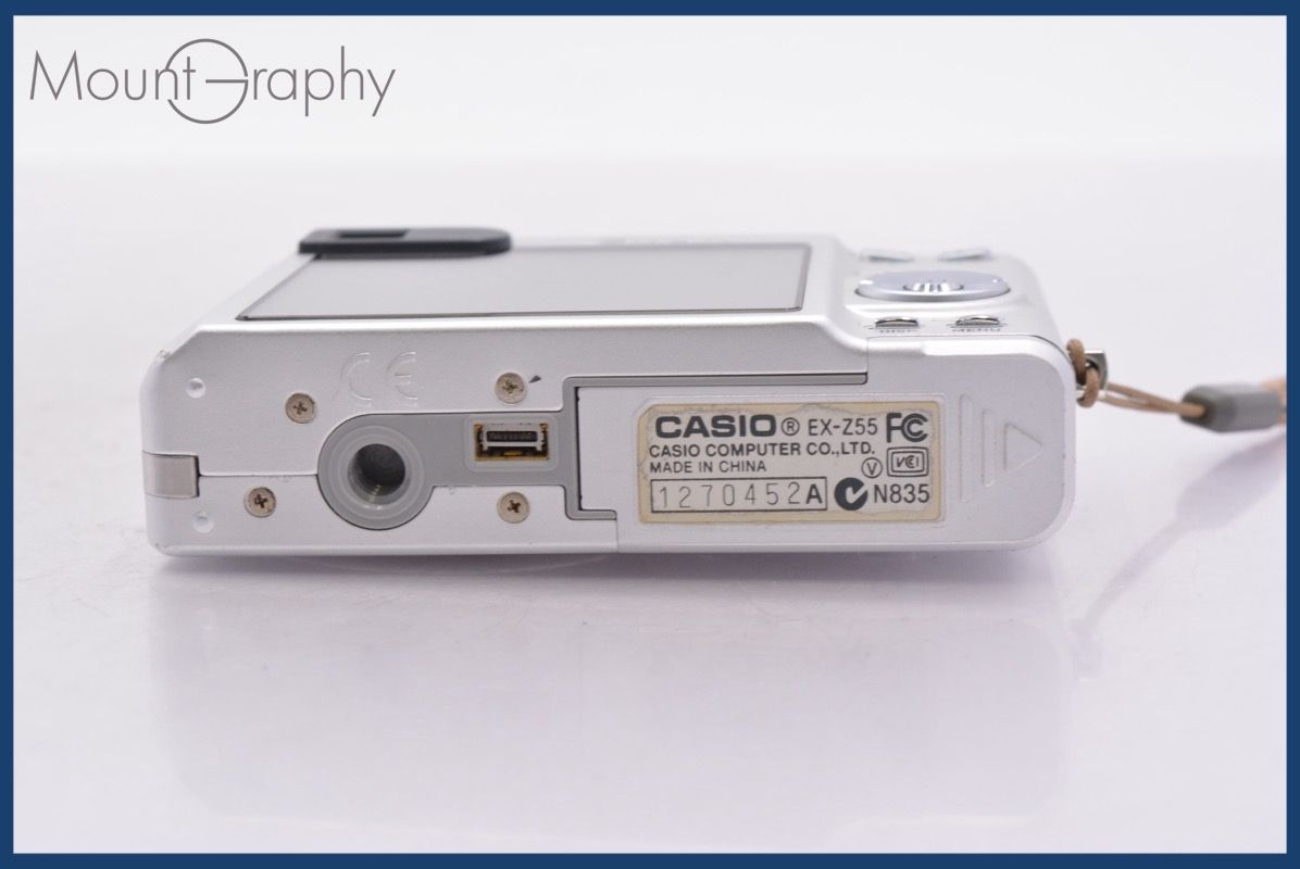 ☆極上美品☆ カシオ CASIO EXILIM EX-Z55 3x バッテリー、充電器付属