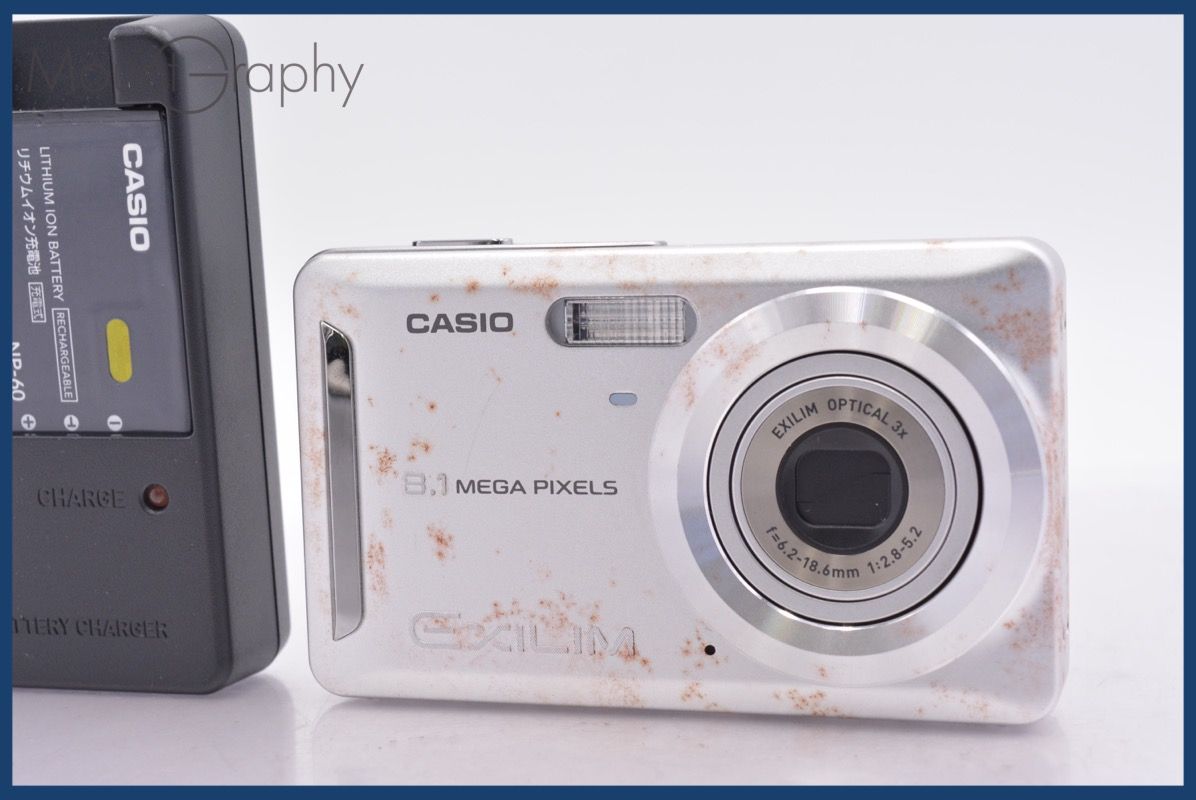 カシオ CASIO EXILIM EX-Z9 3x バッテリー、充電器付属 ☆完動☆同梱