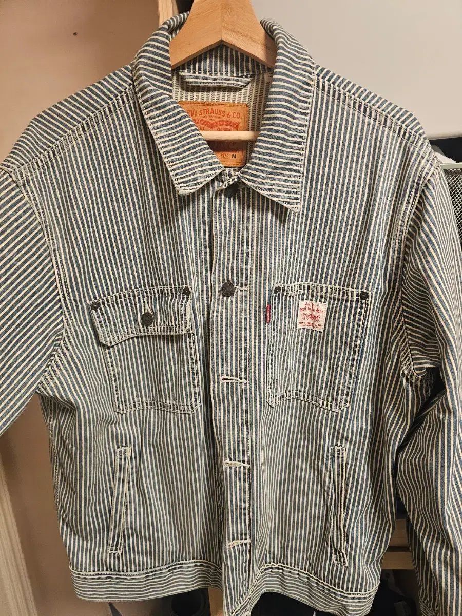 トップスM ボトムス32 リーバイス ヒッコリースセットアップ