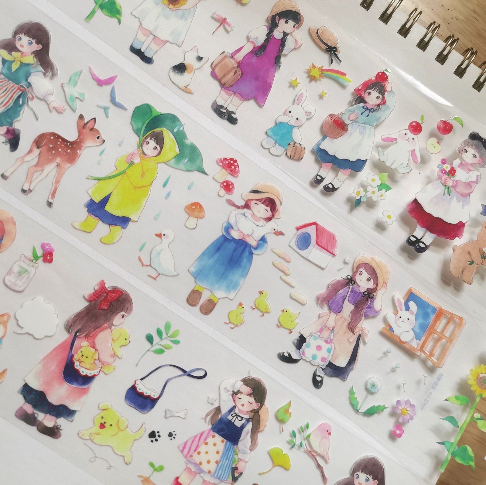 2511157 小村庄 苜暖 海外マスキングテープ巻き売り 人物マスキング