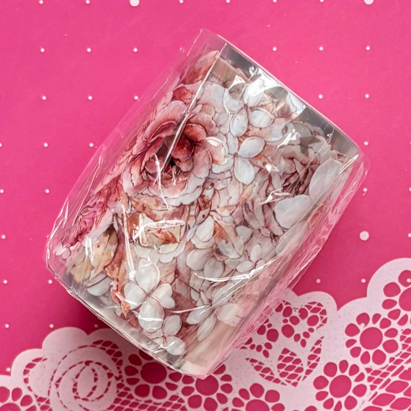 PET 5.5cm×6m 120cm/loop 海外マスキングテープ 海外マステ 花 - メルカリ