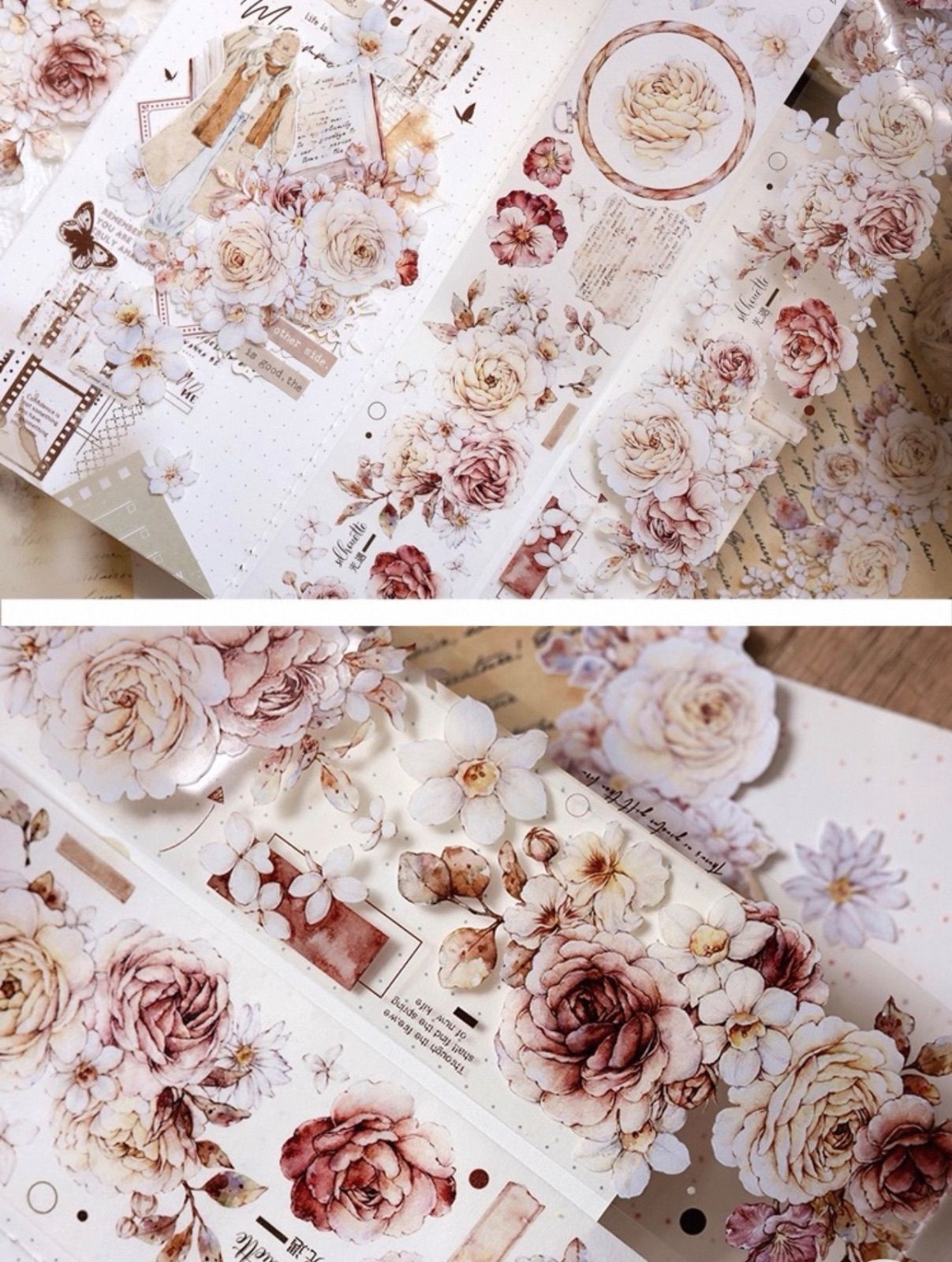 PET 5.5cm×6m 120cm/loop 海外マスキングテープ 海外マステ 花 - メルカリ