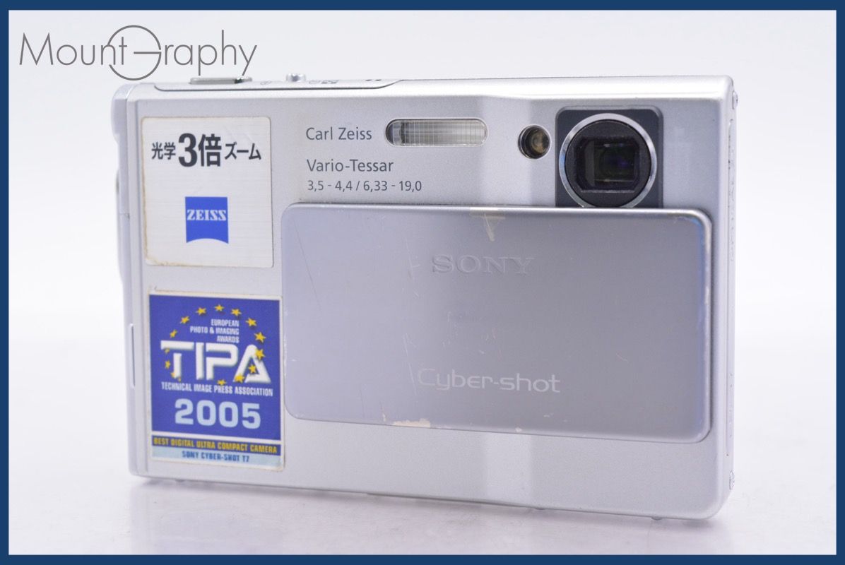 ☆ジャンク特価☆ ソニー SONY Cyber-shot DSC-T7 3x 同梱無料 #mj6915