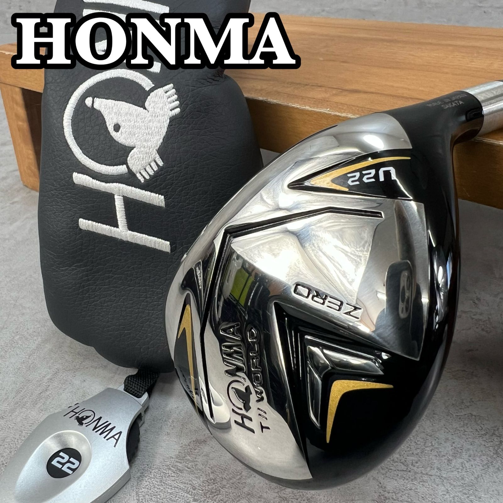 ホンマ ツアーワールド ゼロ メンズゴルフ ユーティリティ 22° R 右利き用 UT HONMA TOUR WORLD ZERO