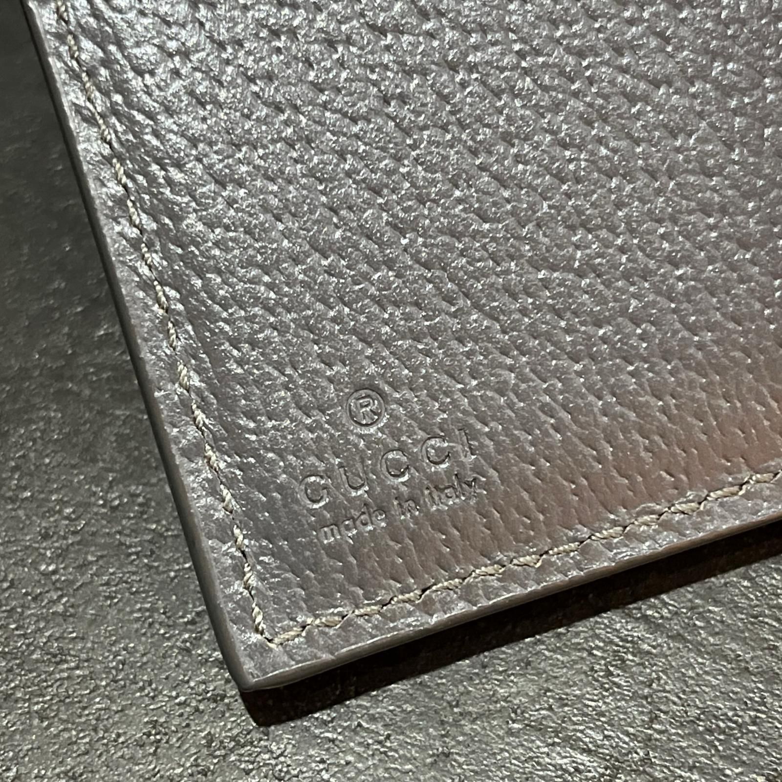 参考上代85800円 GUCCI GG三つ折りウォレット 三つ折り財布 ウォレット 