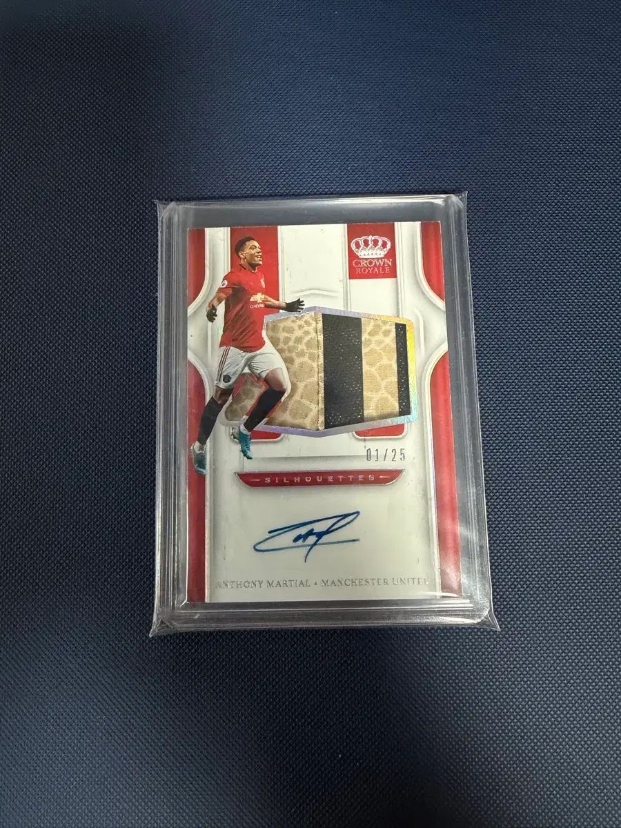 スポーツカード サッカー PANINI 麻 MARTIAL パッチ オート AUTO