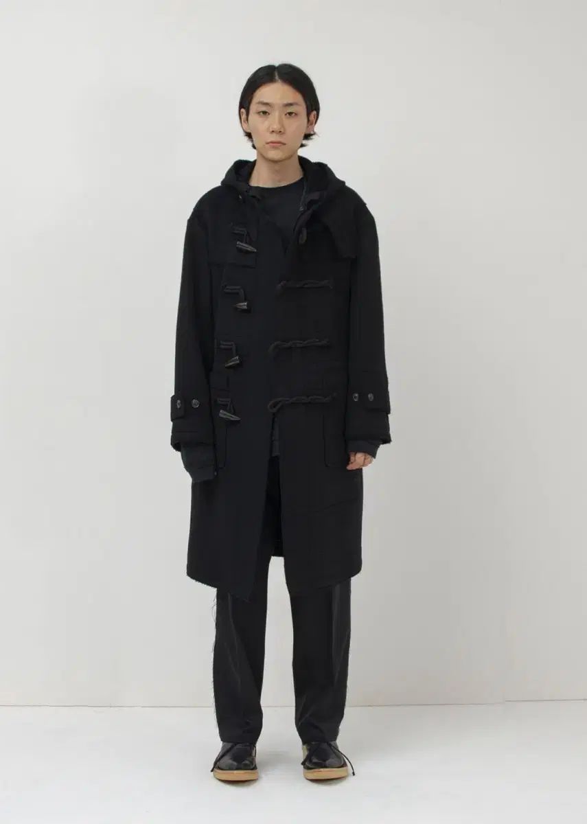 gakuro ダッフルコート ブラック