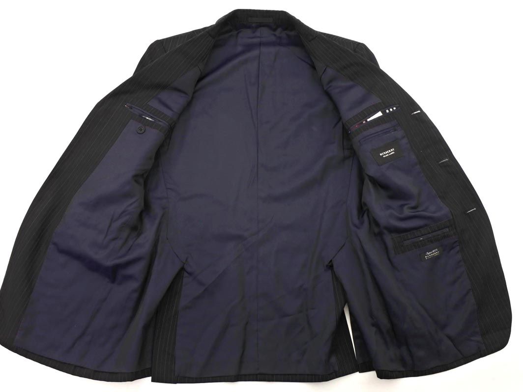 BURBERRY バーバリー ブラックレーベル ウール100% ストライプ